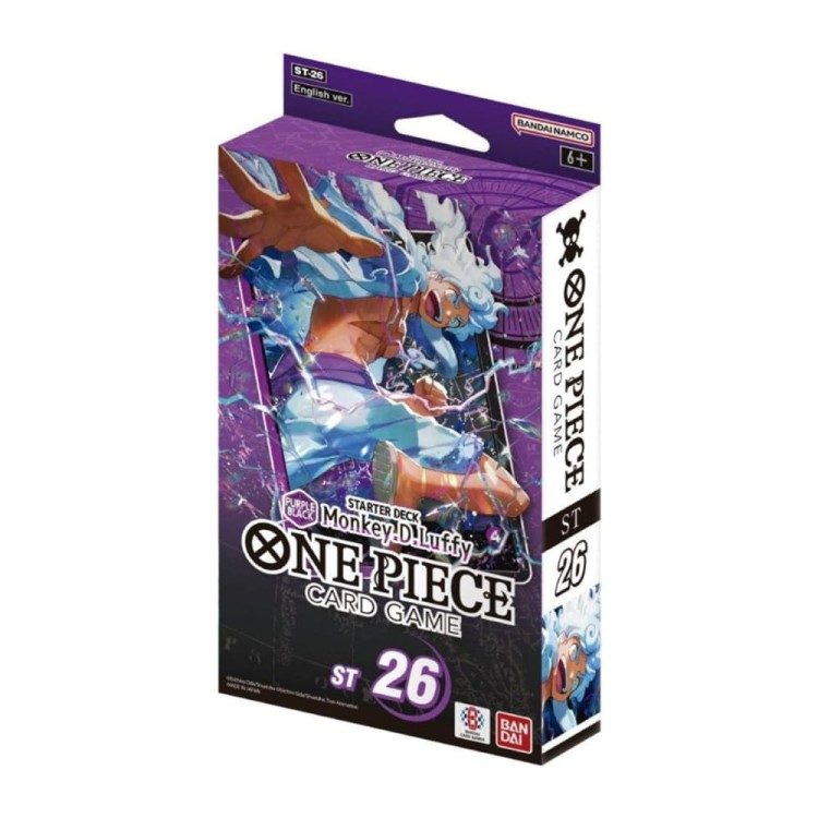 One Piece: The Card Game - ST-26 - Starter Deck - Purple/Black Monkey.D.Luffy