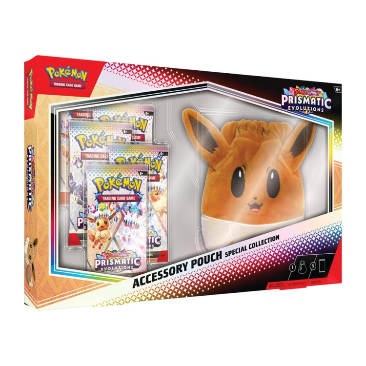 Pokemon TCG: Scarlet &amp; Violet - Prismatic Evolutions - Accessory Pouch Special Collection tcg love