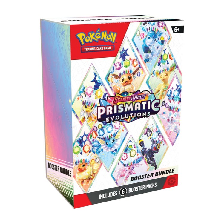 Pokemon TCG: Scarlet &amp; Violet - Prismatic Evolutions - Booster Bundle tcg love