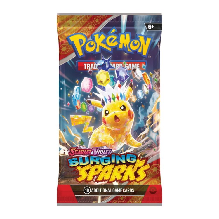 Pokemon TCG: Scarlet &amp; Violet SV 8 Surging Sparks Booster (10k)
