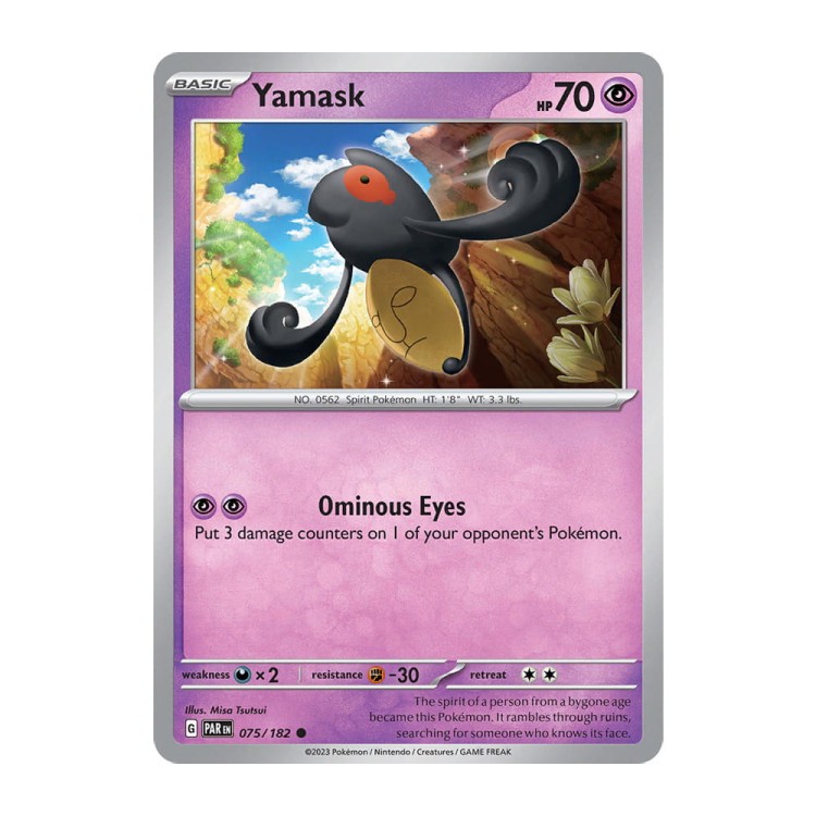 yamask  RH par 075 182 Pokemon tcg tcg love.jpg