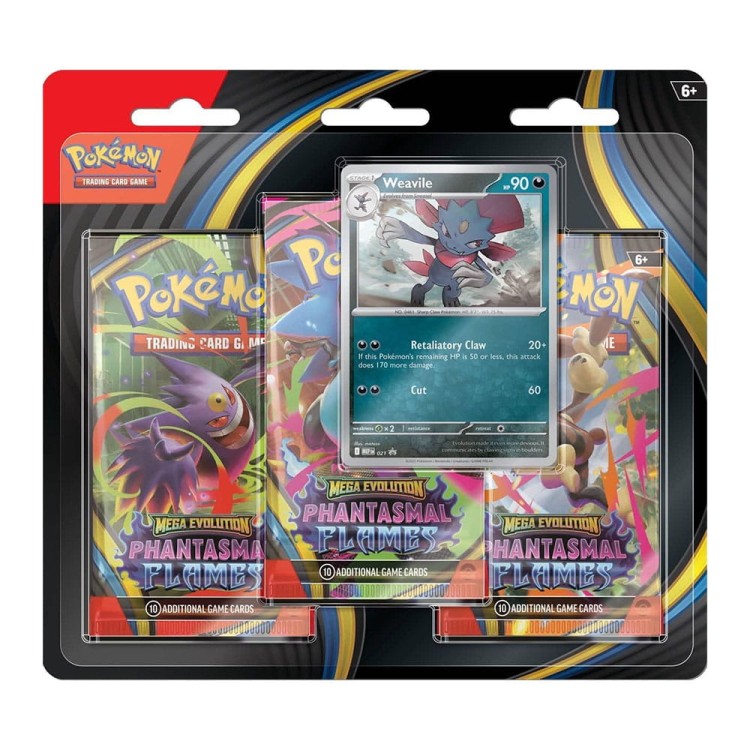 Phantasmal Flames 3 pack Blister Pokemon Weavile TCGLOVE.jpg