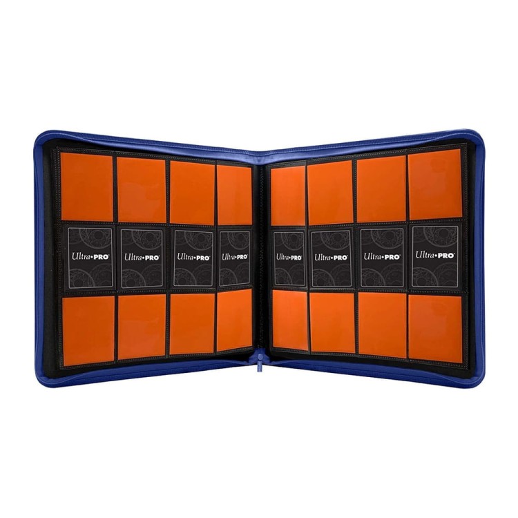 Ultra Pro Vivid Blue 12-Pocket Pro Binder Zippered__TCGLOVE.jpg
